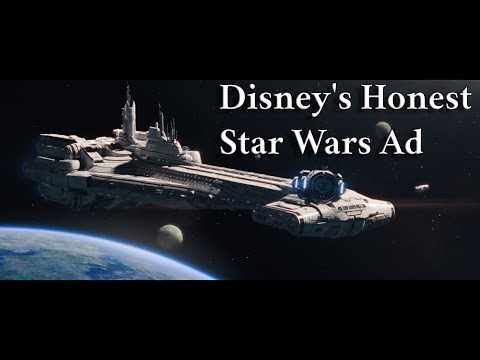 Honest Advertisement.  The original pitch for Disney's Star Wars Galactic Starcruiser.