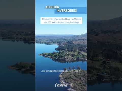 INV0171: 🌊 15 Lotes Exclusivos frente al Lago Los Molinos 🌿