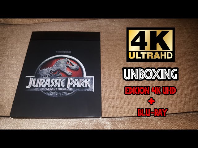 Vídeo relacionado con Jurassic Park (4K UHD + BD) Edición metálica [Blu-ray]