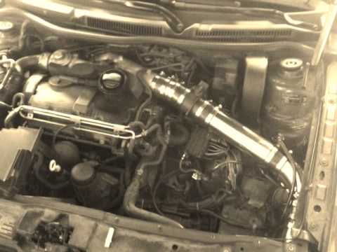 VW Bora TDI 1.9 PD 96KW mit K&N 57i Kit und geänderter Ansaugung.