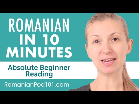 10 Minutes of Romanian Reading Comprehension for Absolute Beginners