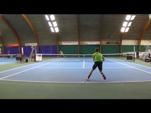 Men's Tennis Recruit Video College Tennis OverBoarder - Maxime Lapraille