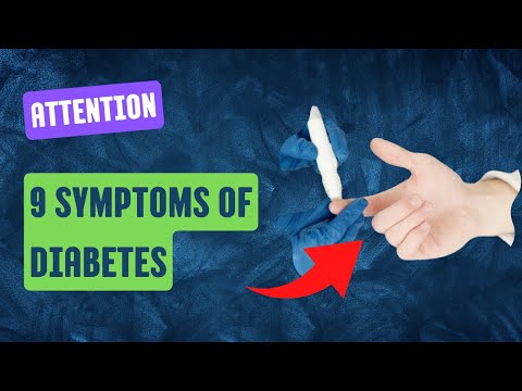9 symptoms of diabetes