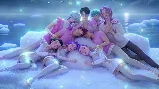 Deep Sleep with Rumi, Mira, Zoey, Jinu and Saja boys 🌙 Dreamy Melodies to Calm Your Anxious Mind