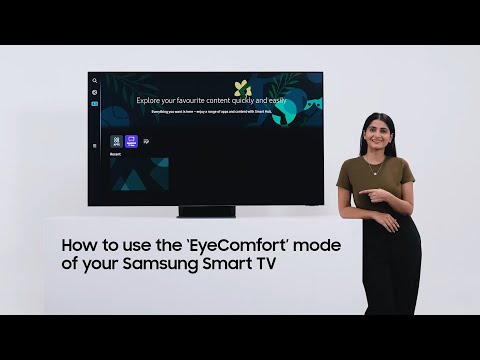 How to use the ‘EyeComfort’ mode of your Samsung Smart TV