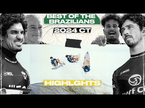 The Brazilians Filmed a movie part w/ these Clips | Best of Brazil '24 WSL Championship Tour