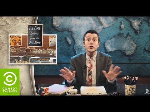 La (falsa) leggenda delle cose buone fatte dal fascismo - CCN - Saverio Raimondo -Comedy Central
