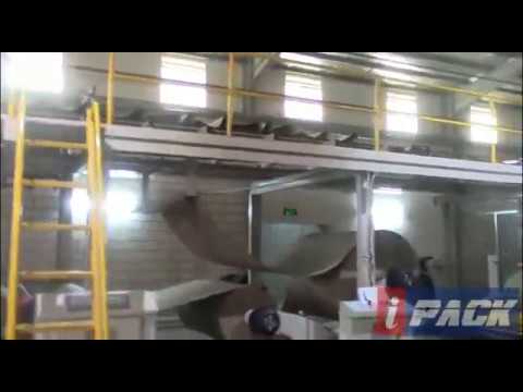 IPACK 5 ply corrugated paperboard making line paperboard production line