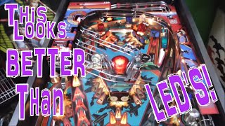 Minor Playfield Mods & The Incredible Lightshow! Williams 1987 F-14 Tomcat Pinball Machine Repair 11