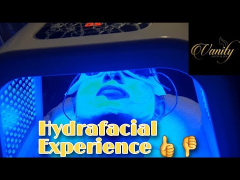 My first hydrafacial experience | Honest Vanity Salon & Spa Review