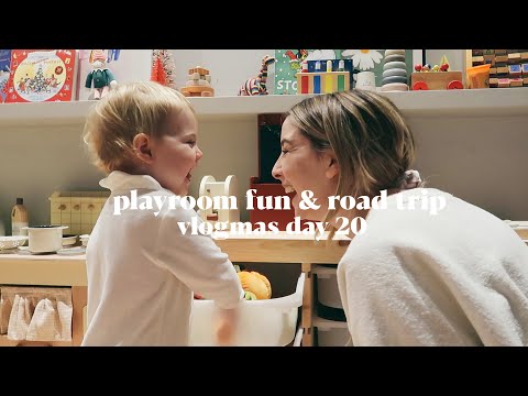 Playroom Fun & Road Trip | Vlogmas Day 20