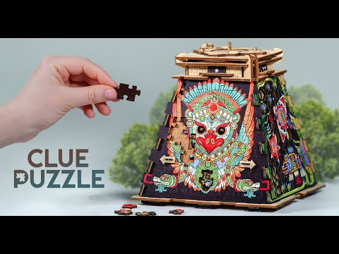 CluePuzzle - Pyramid of the Sun. Unlock the secret box piece by piece!