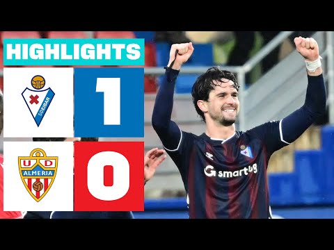 SD EIBAR 1 - 0 UD ALMERÍA | RESUMEN LALIGA HYPERMOTION