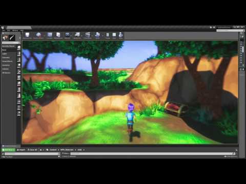 Stylized  environment UE4 (WIP)