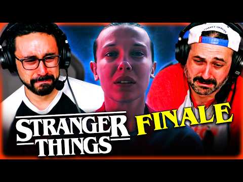 STRANGER THINGS Season 5 Episode 8 FINALE REACTION!! Netflix | Vecna | Millie Bobby Brown  