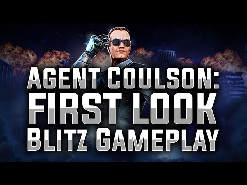 Agent Coulson: FIRST LOOK Blitz Gameplay! - MARVEL Strike Force - MSF