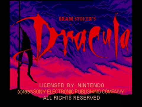 Bram Stoker's Dracula Super Nintendo