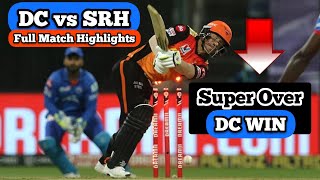 ❤️SUPER OVER || SRH vs DC || DELHI vs HYDERABAD || DELHI Won By Super Over || 25 Apr 2021