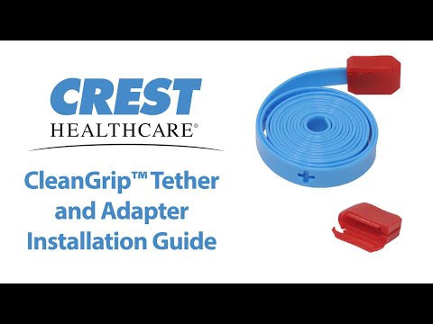 Slide 2 - CleanGrip Standard Tether, blue, 500 ft roll (video)