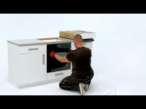 How to install your Electrolux Oven with Hob - Built Under installation