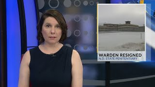 ND State Penitentiary warden resigned