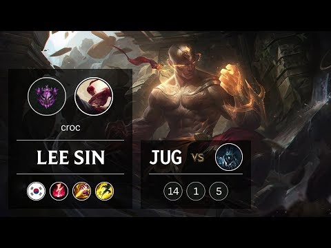 Lee Sin Jungle vs Karthus - KR Master Patch 9.6