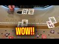 TRIED PLAYING 2 HANDS ON BLACKJACK THEN THIS HAPPENED!! #blackjack #poker #casino