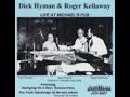 DICK HYMAN and ROGER KELLAWAY IN CONCERT (6.26.82)