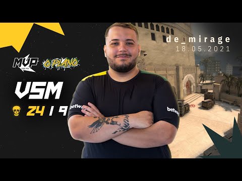 MVP CSGO POV: O Plano vsm (24/9) vs Team One (de_mirage) @ cs_summit 8 closed