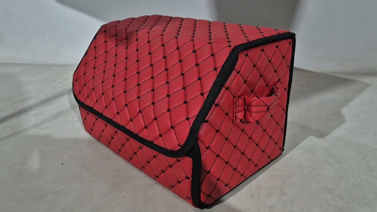 Сумка органайзер ECO (50x30x30, червона) Video 2