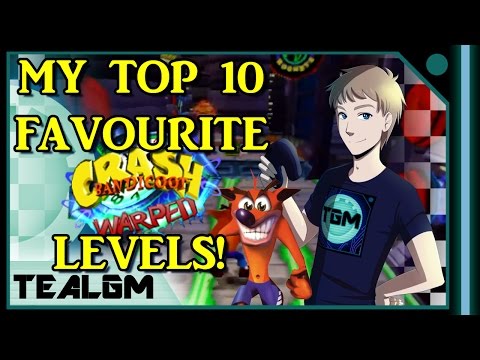 My Top 10 Favourite Crash Bandicoot 3: Warped Levels - Tealgamemaster
