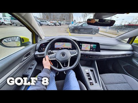 New Volkswagen Golf 8 2021 Test Drive Review POV