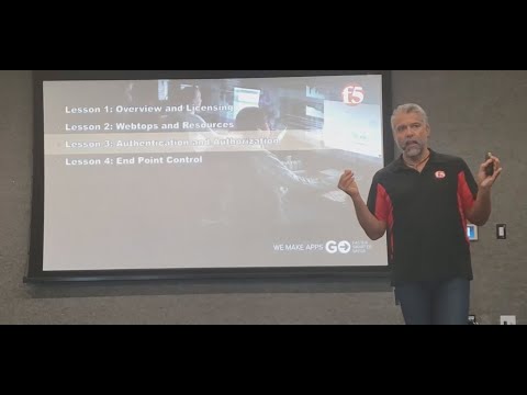 F5 3-day Partner Boot Camp - BIG-IP APM (v14.1) Lesson 3