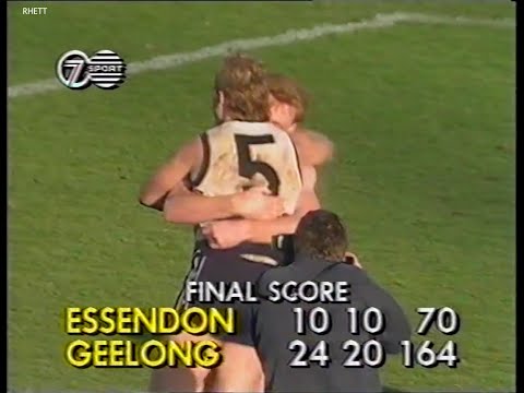 *Entire Game*  1989 Preliminary Final, Essendon v Geelong. Channel 7.