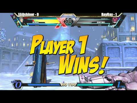 XAQshinor vs RayRay Match - Big Two UMVC3 tournament