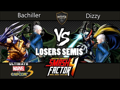 OF Bachiller vs. SF T3 Dizzy - Smash Factor 4 - Losers Semis - Marvel vs. Capcom