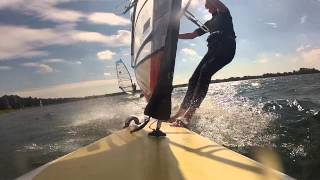 preview picture of video 'GoPro Windsurfing Wandlitz 4, September 2012'