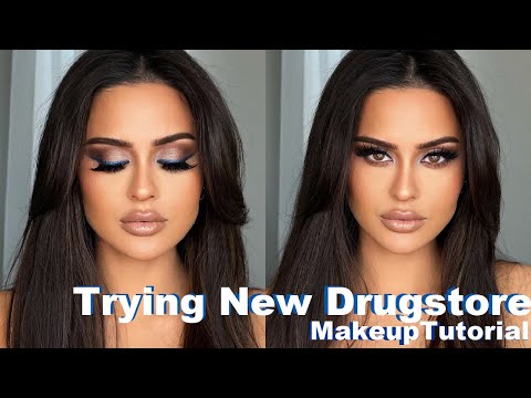 Get Ready With Me While Trying New Drugstore Makeup Products! - Christen Dominique