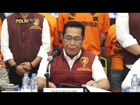 BARESKRIM POLRI BONGKAR SITUS JUDOL BERMUATAN PORNO