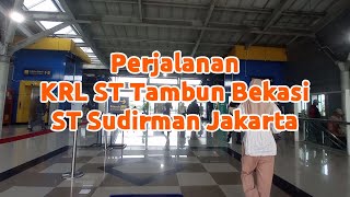 Download lagu Perjalanan dari St tambun  Bekasi ke St  Sudirman Jkt #jalanjalan #walking #commuterline mp3