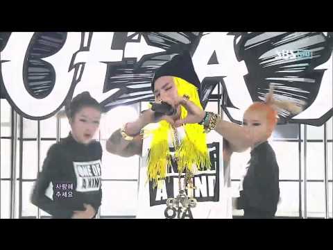 COMBACK G DRAGON ONE OF A KIND + CRAYON @SBS Inkigayo      20120916   YouTube