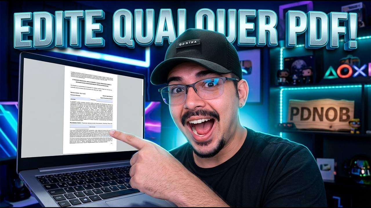 Como Editar Texto em PDF Grátis em 2026 | Edite PDFs Facilmente