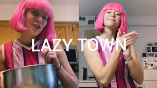Chloe Lang Reprised Her Role From &#39;LazyTown&#39; Performs &#39;Cooking By The Book&#39; &amp; &#39;Bing Bang&#39; On TikTok