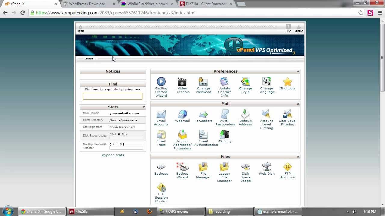 How to setup Wordpress in a CPanel Hosting Environment | Wordpress | CPanel