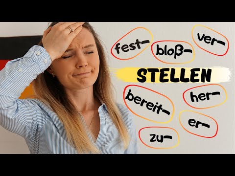Verben mit dem Wortstamm STELLEN (Erweitere deinen Wortschatz JETZT)