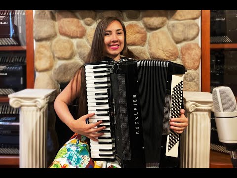 6304 - Black Excelsior Citation Piano Accordion LMMH 41 120 $2499