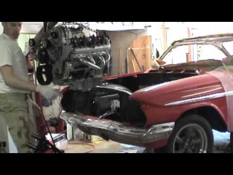 1961 Impala LS engine install