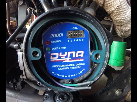 Dynatek 2000i install Harley Evo or Shovel Nose Cone Single Fire Finding TDC Top Dead Center