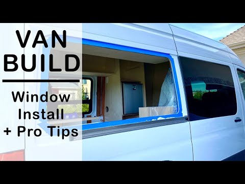 Van Build | How to Install CRL Windows in a Sprinter Van