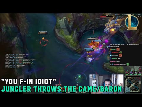 Tyler1 rages at his dumb teammate jungler | League of Legends Twitch Clip